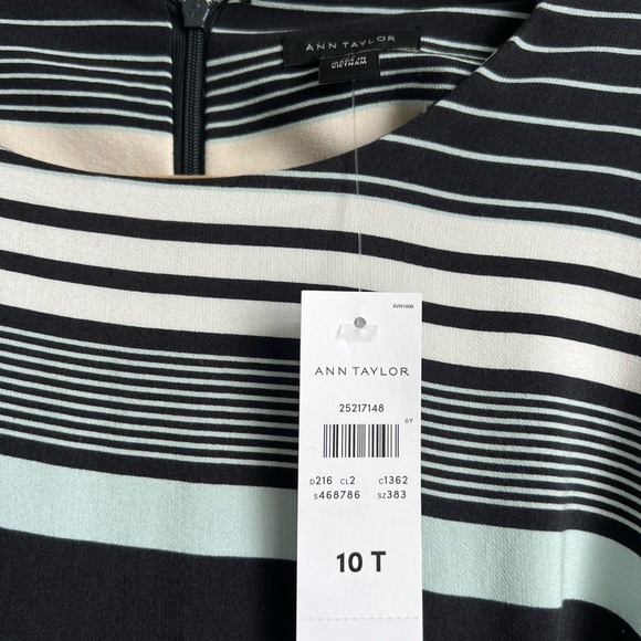 Ann Taylor Striped Dress - Picture 2 of 4